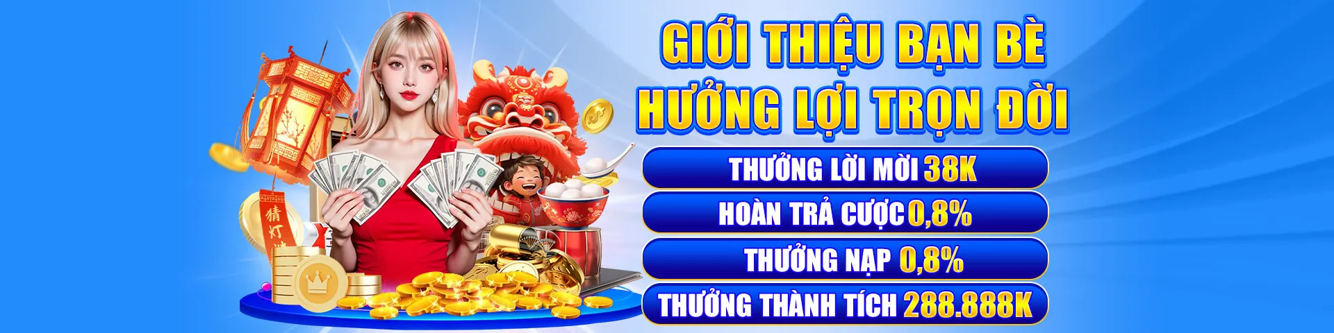 Hình ảnh ưu đãi chính của cat88 casino